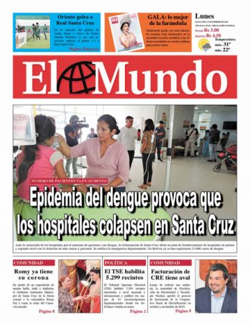 El Mundo, Santa Cruz.