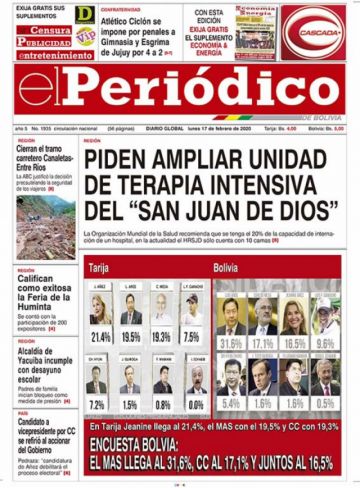 El Periódico, Tarija.