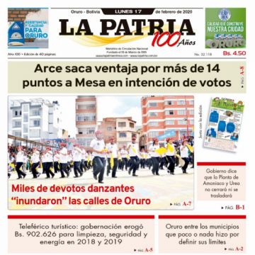 La Patria, Oruro.