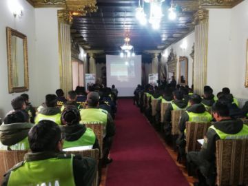 Se realiza en el Salón de Los Espejos de la Gobernación.
