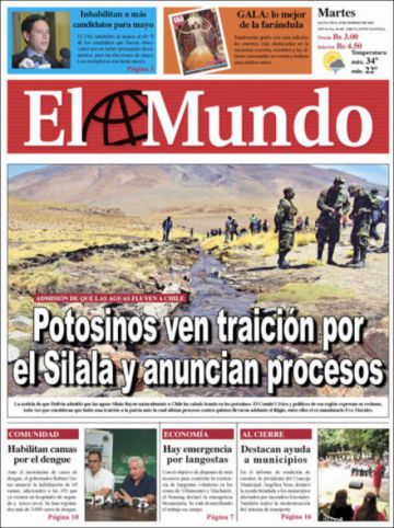 El Mundo, Santa Cruz.