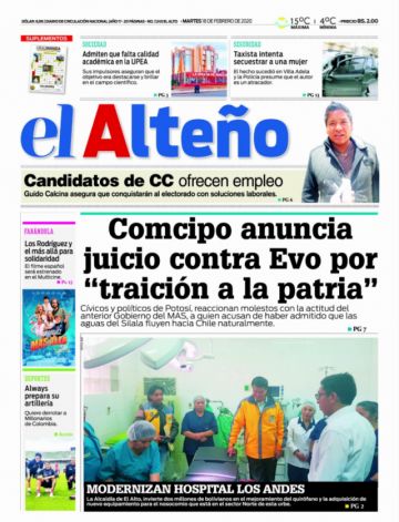 El Alteño, El Alto.