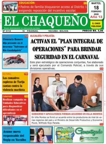 El Chaqueño, Tarija.