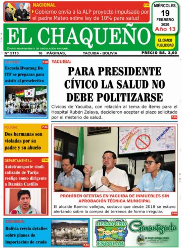 El Chaqueño, Tarija.