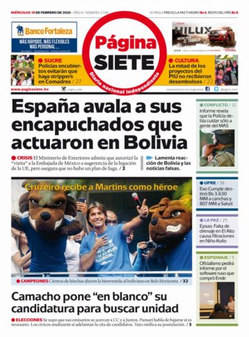 Página Siete, La Paz.