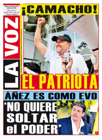 La Voz, Cochabamba.