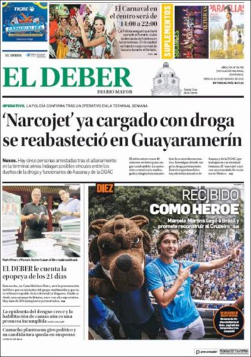 El Deber, Santa Cruz.