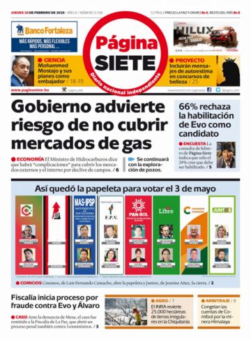 Página Siete, La Paz.