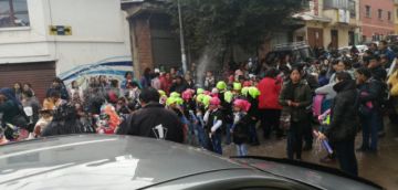 Están por las calles pese a que no es un día caluroso
