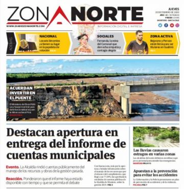 Zona Norte, de Santa Cruz.