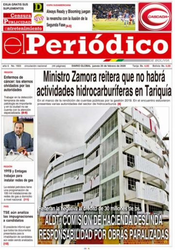 El Periódico, Tarija.