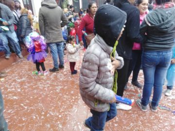 Están por las calles pese a que no es un día caluroso