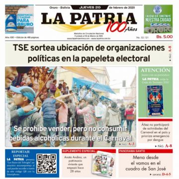 La Patria, Oruro.