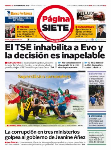 Página Siete, La Paz.