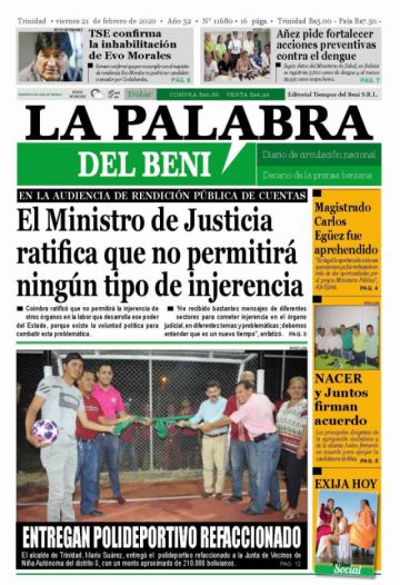 La Palabra del Beni.