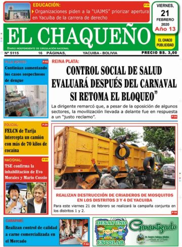 El Chaqueño, Tarija.