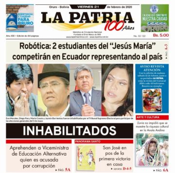 La Patria, Oruro.