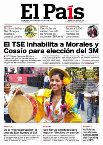 El País, Tarija.