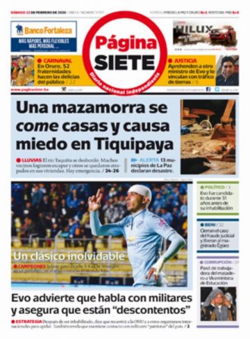 Página Siete, La Paz.