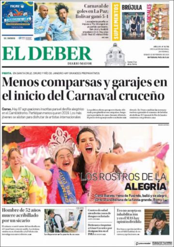 El Deber, Santa Cruz.
