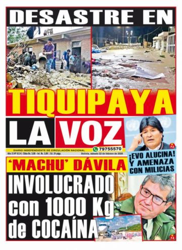 La Voz, Cochabamba.