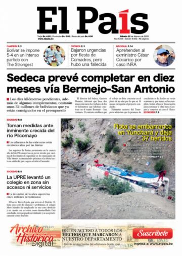 El País, Tarija.
