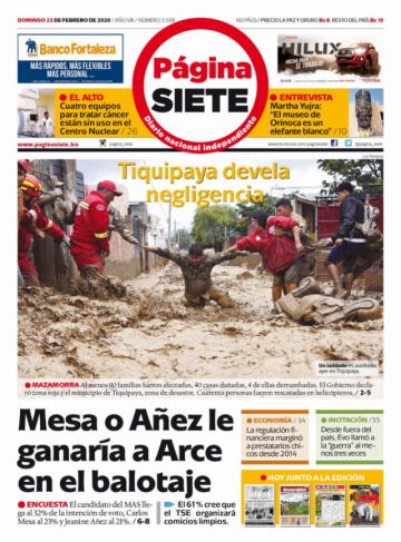 Página Siete, La Paz.