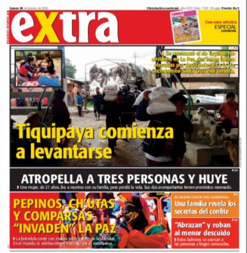 Extra, La Paz.