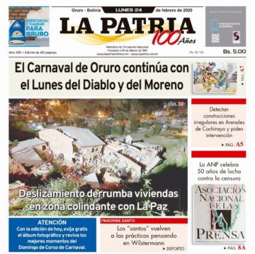 La Patria, Oruro.