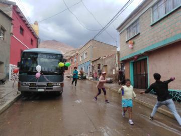Las familias disfrutaron del feriado.