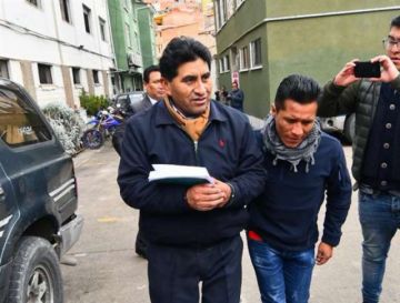 El extitular del Ministerio de Desarrollo Rural y Tierras fue aprehendido la mañana del 21 de febrero.