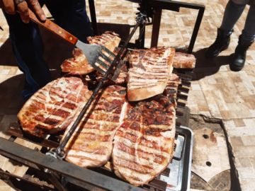 Las familias disfrutaron del feriado.