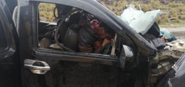 Imágenes de los primeros trabajos de rescate.