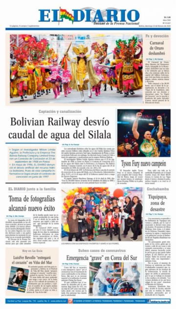 El Diario, La Paz.