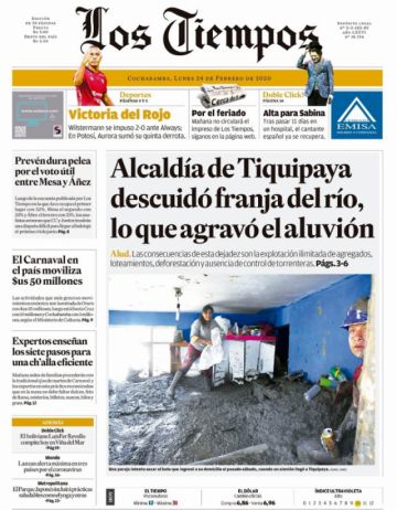 Los Tiempos, Cochabamba.