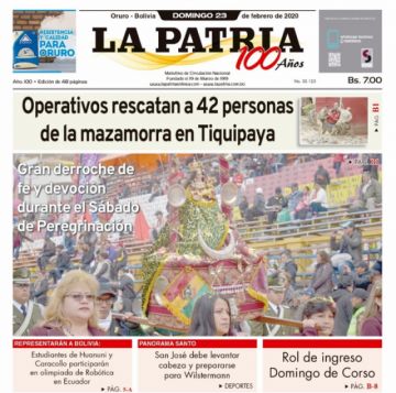 La Patria, Oruro.