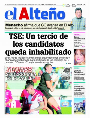 El Alteño, El Alto, La Paz.
