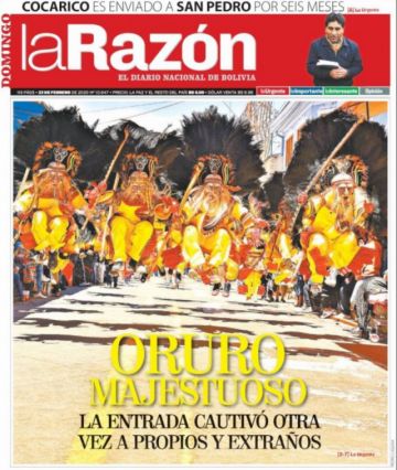 La Razón, La Paz.