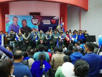 La presentación de candidatos.