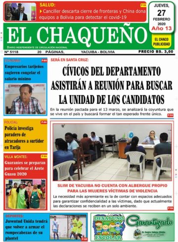 El Chaqueño, Tarija.