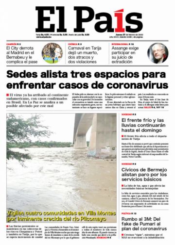 El País, Tarija.