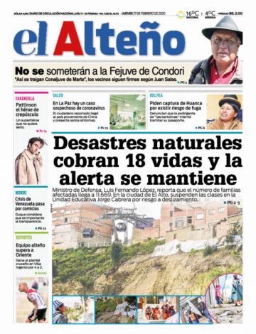 El Alteño, El Alto, La Paz.