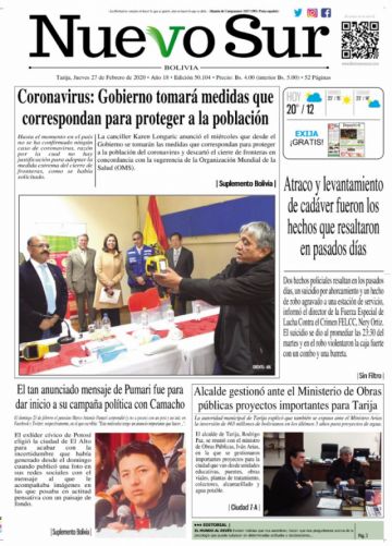 Nuevo Sur, Tarija.