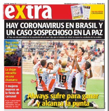 Extra, La Paz.