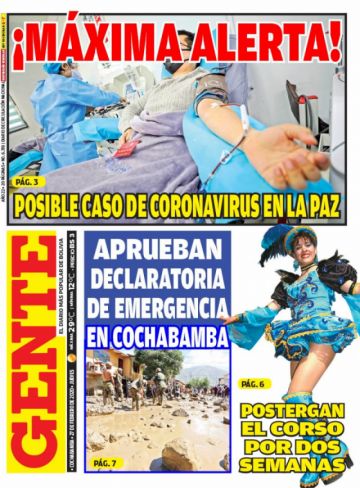 Gente, Cochabamba.