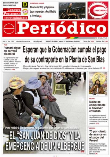 El Periódico, Tarija.