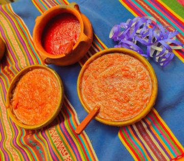 Las delicias de la gastronomía potosina del distrito 13 forman parte del menú.