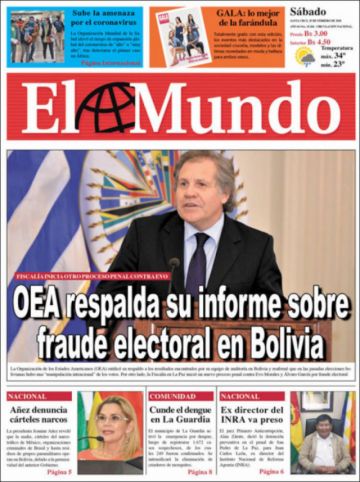 El Mundo, Santa Cruz.