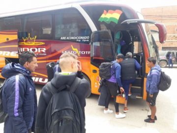 Emprenden viaje a la ciudad de La Paz