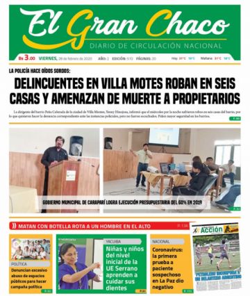 El Gran Chaco, Tarija.